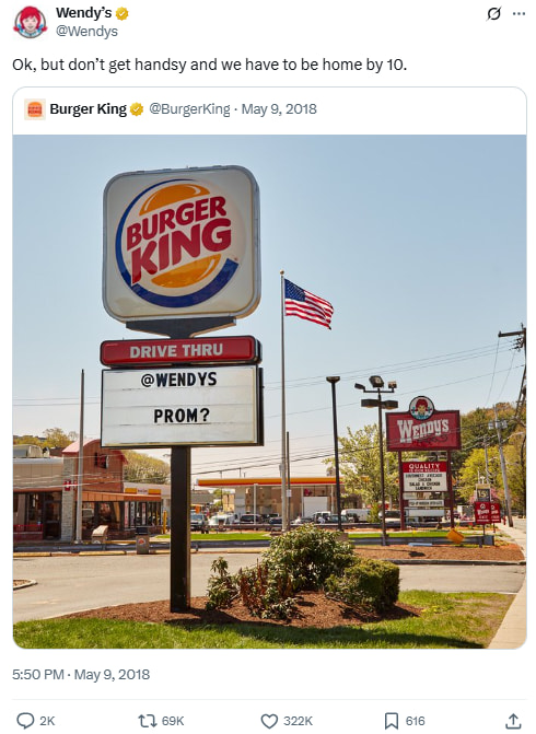 When Wendy’s and Burger King Played the Twitter Game